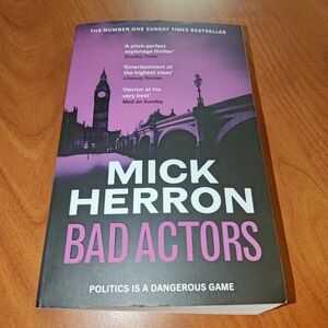 Bad Actors: The Instant #1 Sunday Times Bestseller by Mick Herron (English) PB